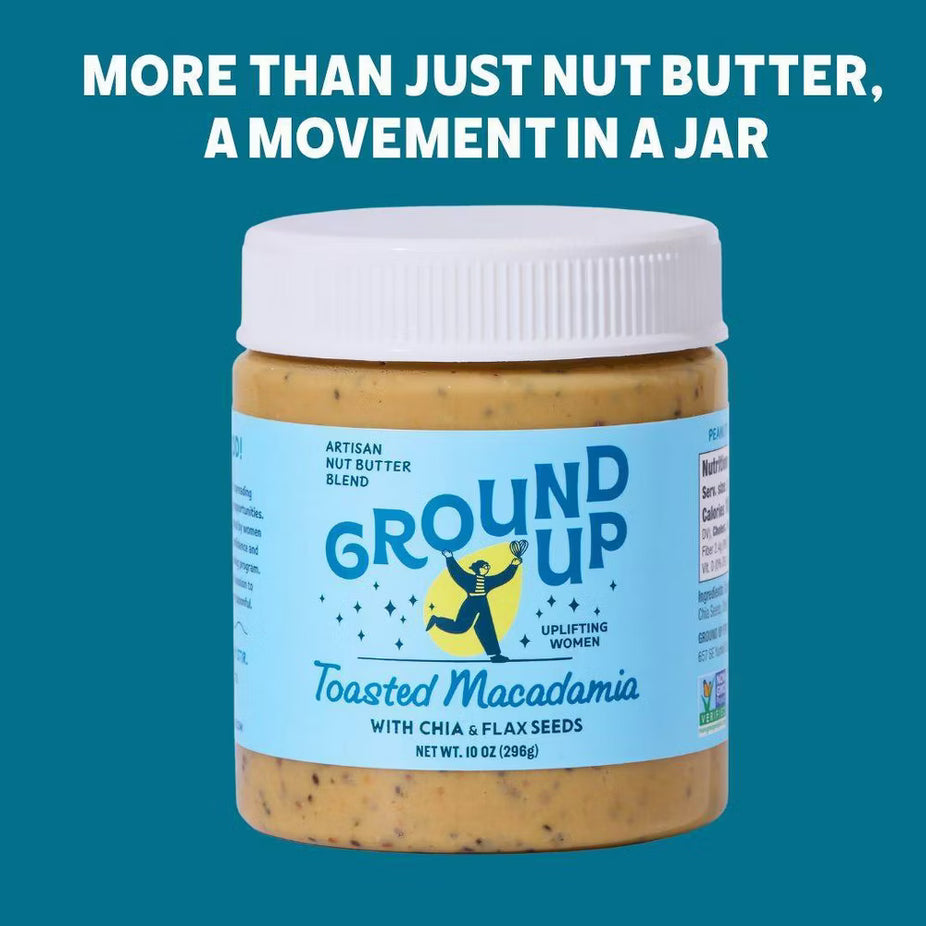 Toasted Macadamia Nut With Chia + Flaxseed