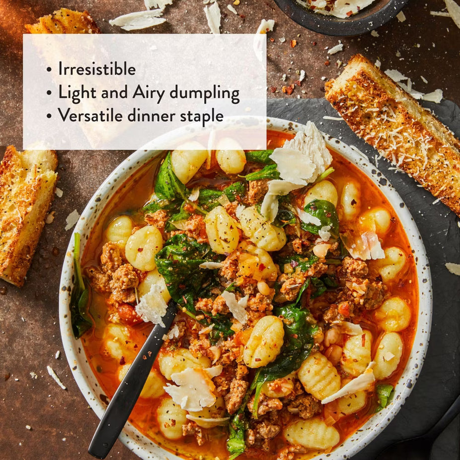 Potato & Rice Gnocchi