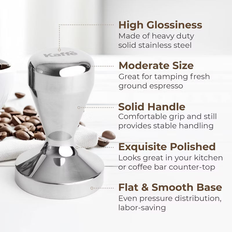 Espresso Coffee Tamper Chrome