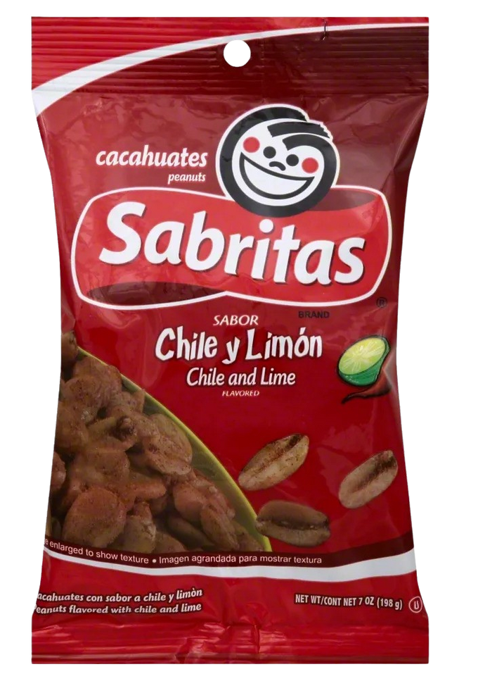 Chile and Lime Sabritas Peanuts