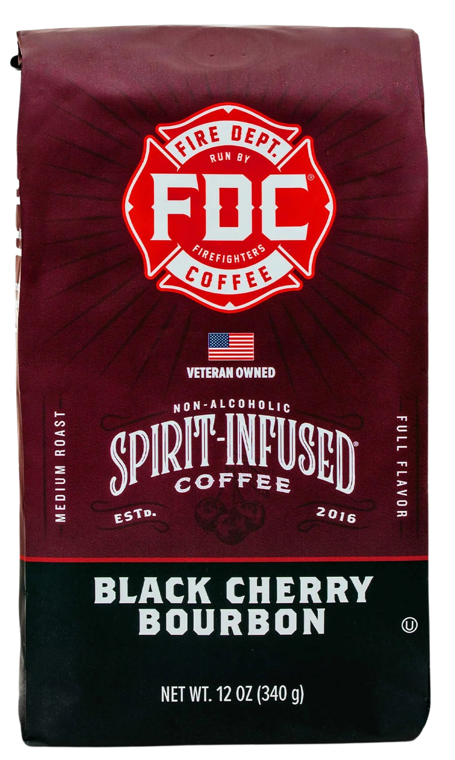 Black Cherry Bourbon Ground Coffee