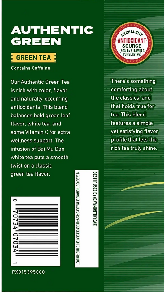 Authentic Green Tea (20 Tea Bags)