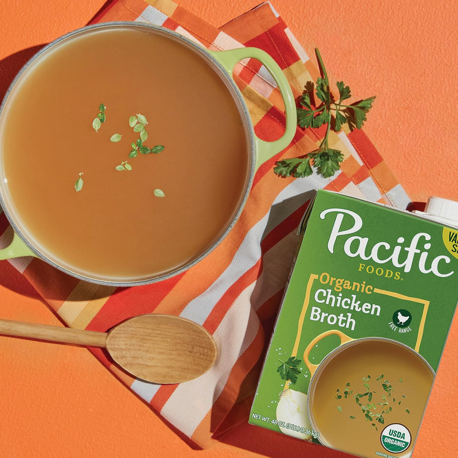 Organic Free Range Chicken Broth (3 Pounds)