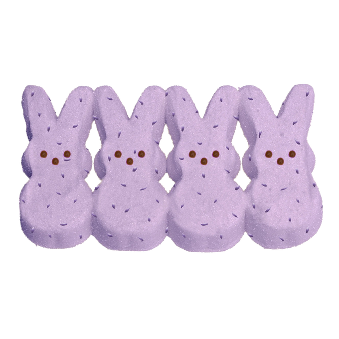 Wildberry Flavored Marshmallow Bunnies (24 Pack)