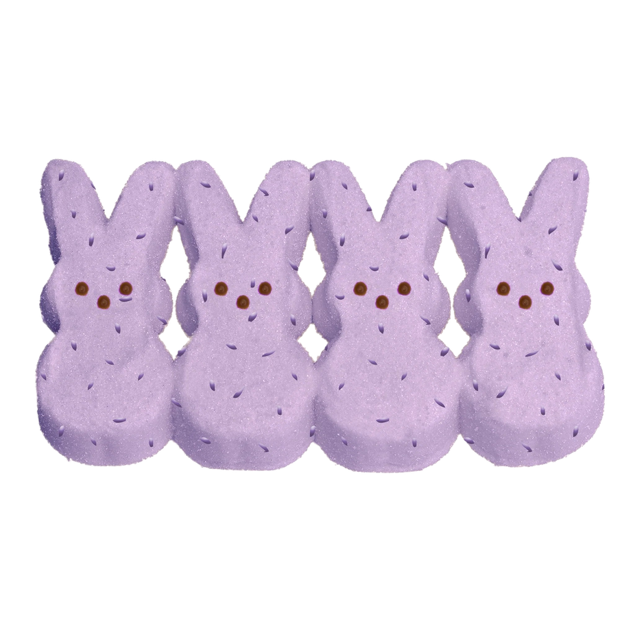 Wildberry Flavored Marshmallow Bunnies (24 Pack)