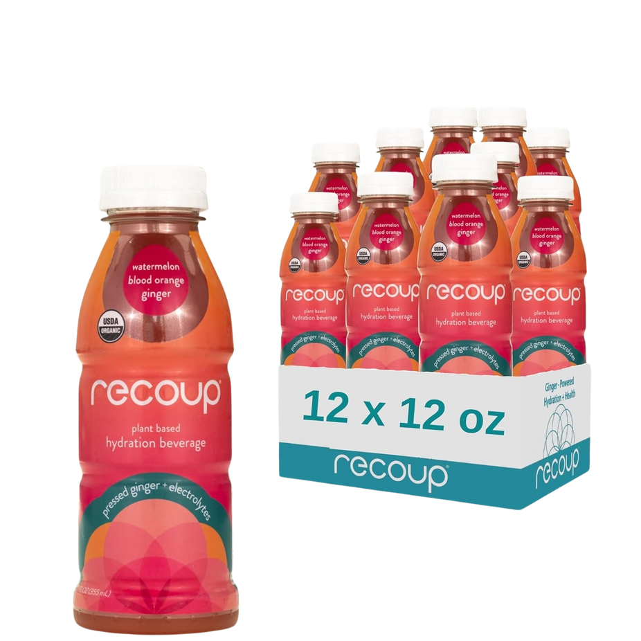 Organic Watermelon - Blood Orange - Ginger - Hydration Beverage