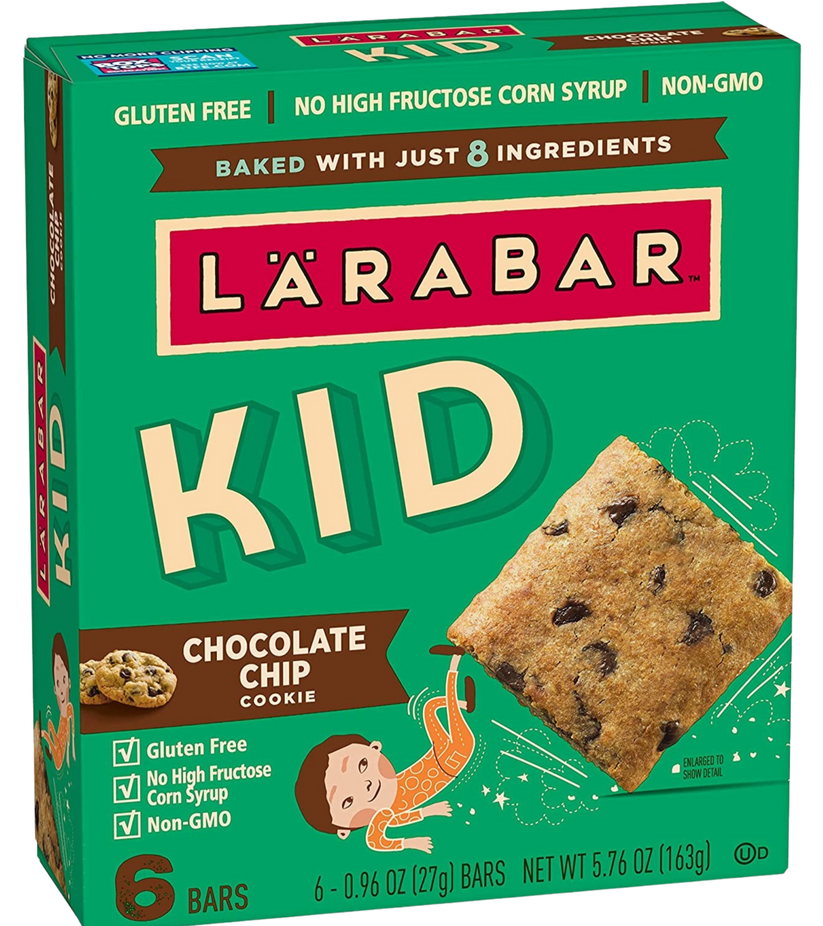 Kid Bars Chocolate Chip Cookie 6CT