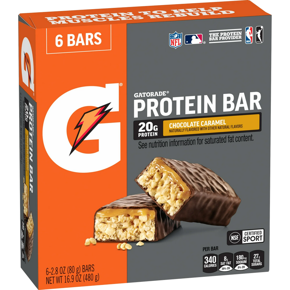 Whey Protein Bar Chocolate Caramel (6 CT)