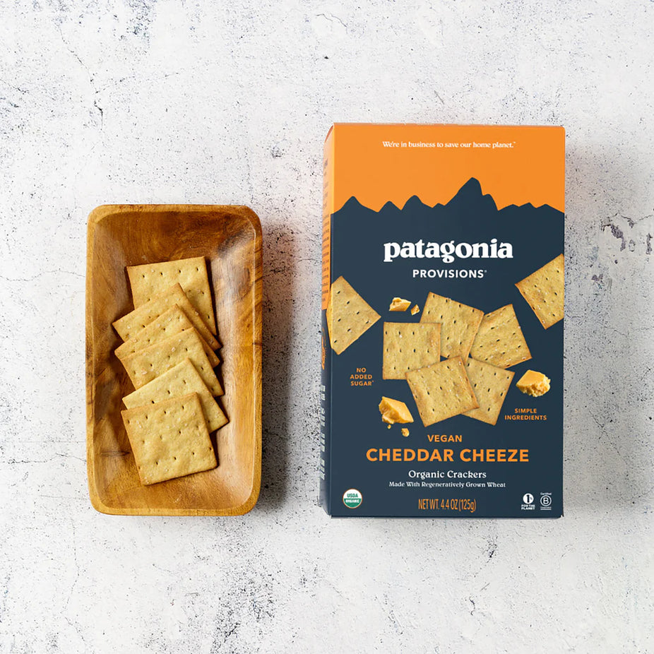 Vegan Cheddar Cheeze Crackers