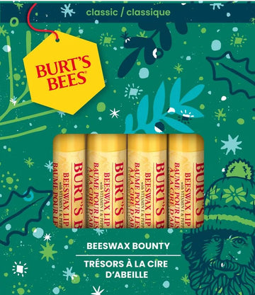 Beeswax Bounty Classic Lip Balm Gift Set (4 pcs)