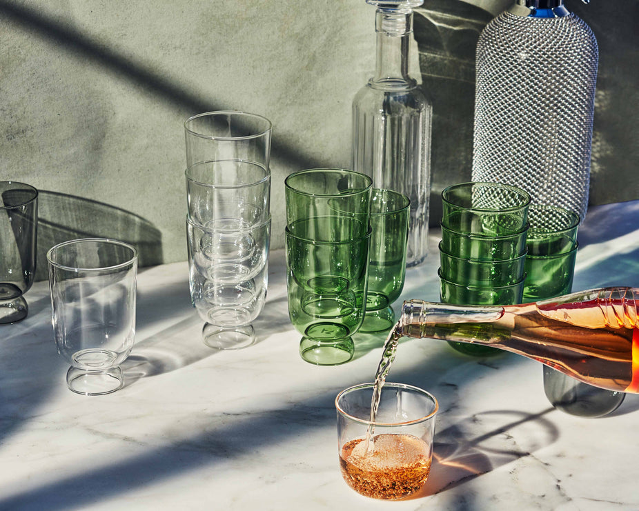 Full Glass Set in Haze (Set of 4)