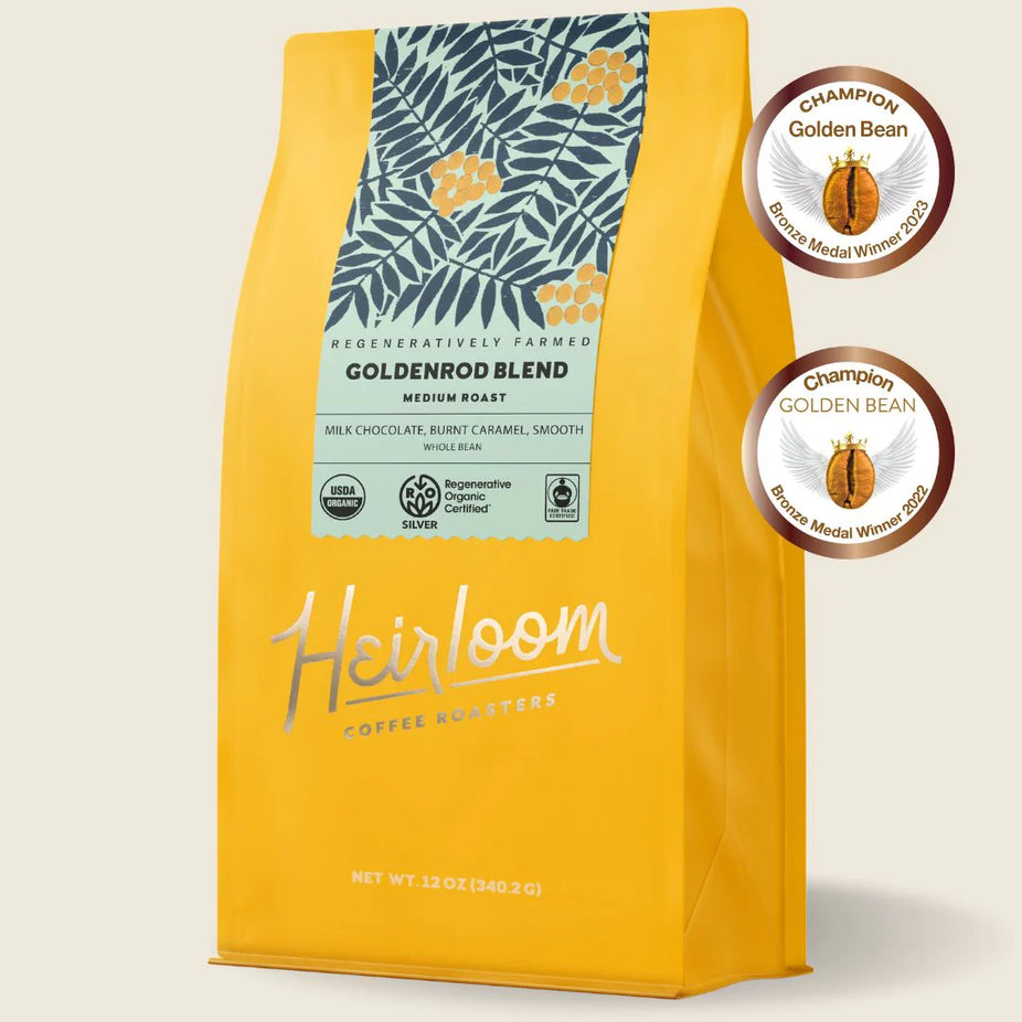 Goldenrod Blend Medium Roast Whole Bean Coffee