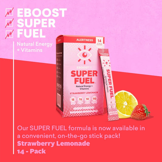 Strawberry Lemonade Super Fuel Energy Powder Stick (14 CT)