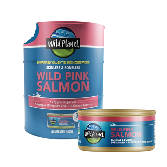 Skinless and Boneless Wild Pink Salmon (3 CT)