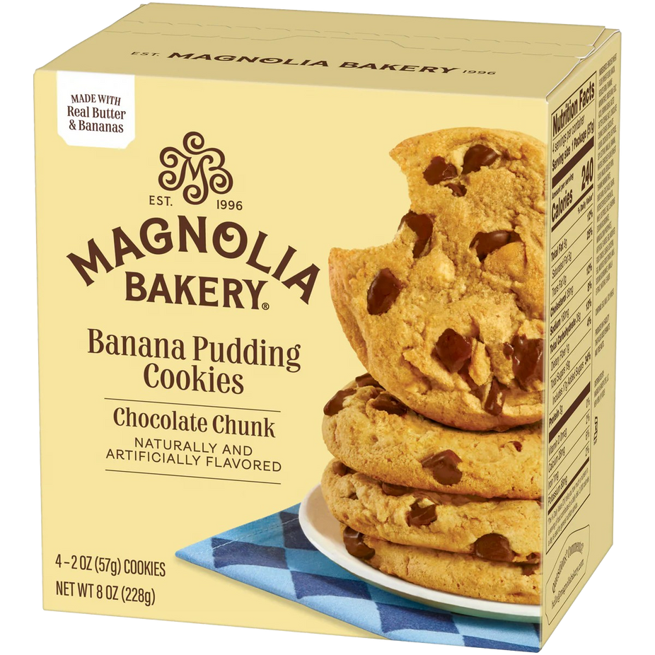 Chocolate Chunk Banana Pudding Cookies