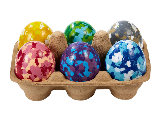 Confetti Egg Crayons (set of 6)