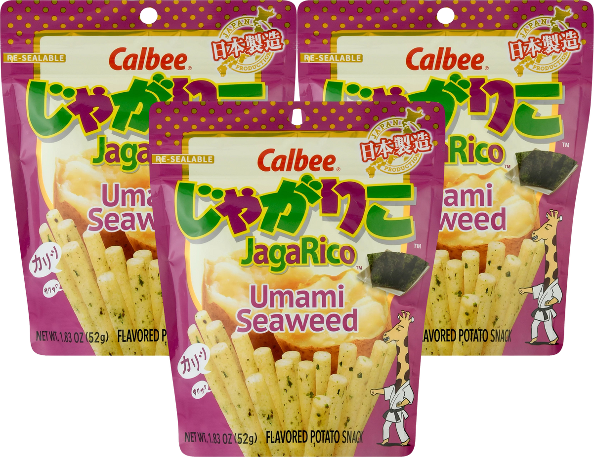 JagaRico - Umami Seaweed Flavored Potato Snack (3 Pack)