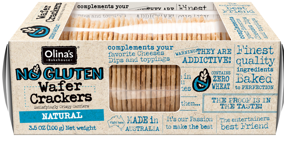 Gluten Free Natural Wafer Crackers