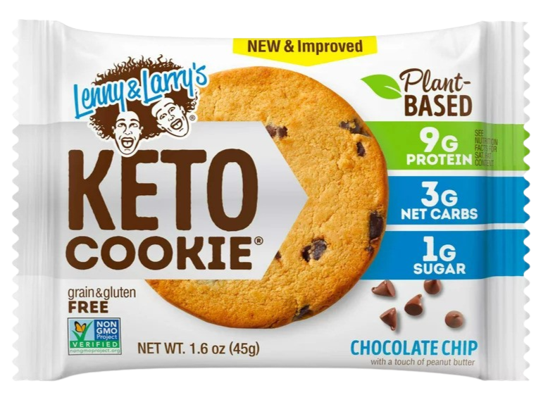 Keto Chocolate Chip Cookies (12 Pack)