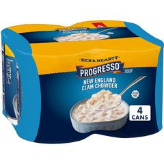 Rich & Hearty New England Clam Chowder (4 Pack)