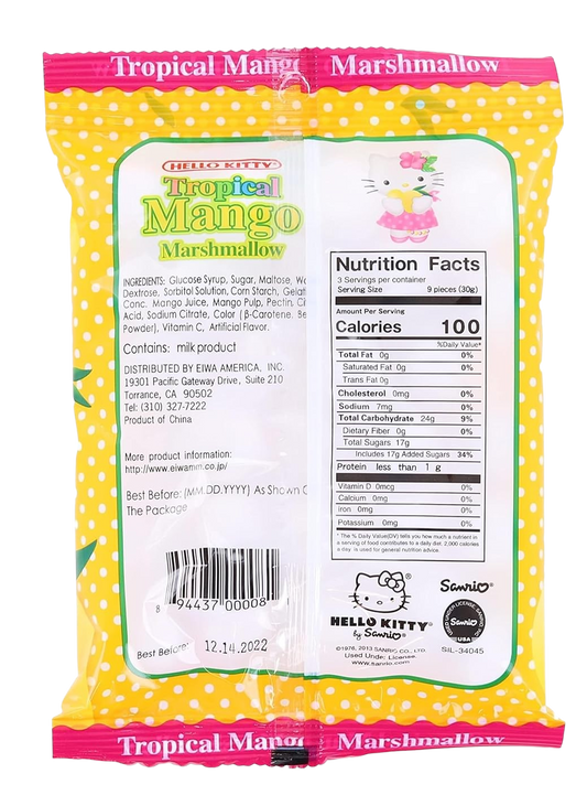 Hello Kitty Mango Marshmallow