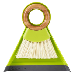 Tiny Team Mini Brush and Dustpan Set - Green
