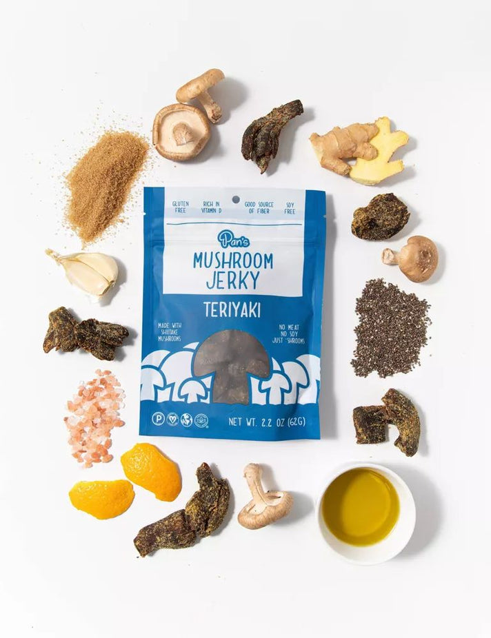 Mushroom Teriyaki Jerky