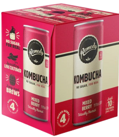 Mixed Berry Kombucha (4 Pack)