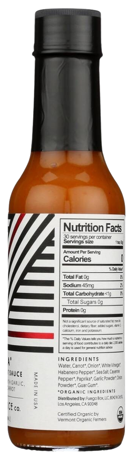 Zana Organic Hot Sauce