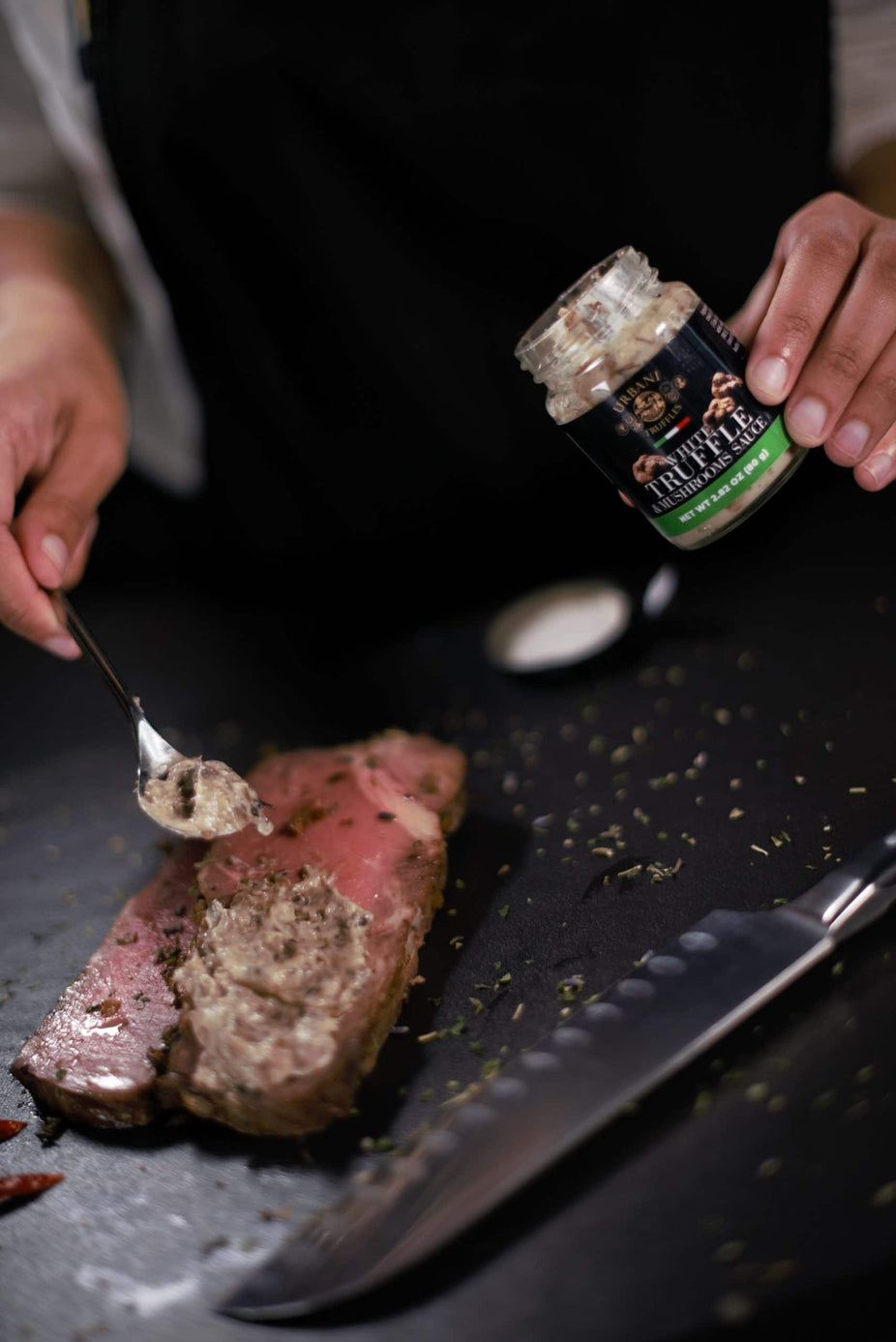 White Truffle & Mushroom Sauce