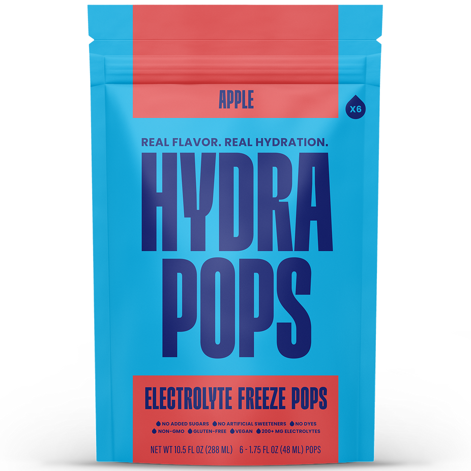 Hydra Pops Apple Electrolyte Freeze Pops (6 CT)