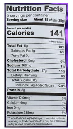 Rosemary & Truffle Potato Crisps