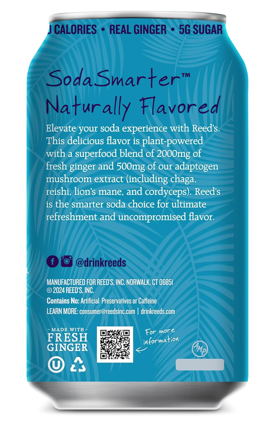 Berry Bubbly Functional Soda (12 Pack)