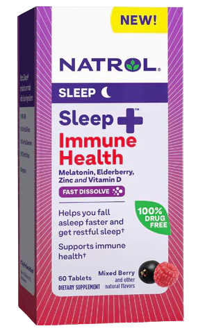 Sleep + Immune Health Fast Dissolve - Mixed Berry (60 Tablets)