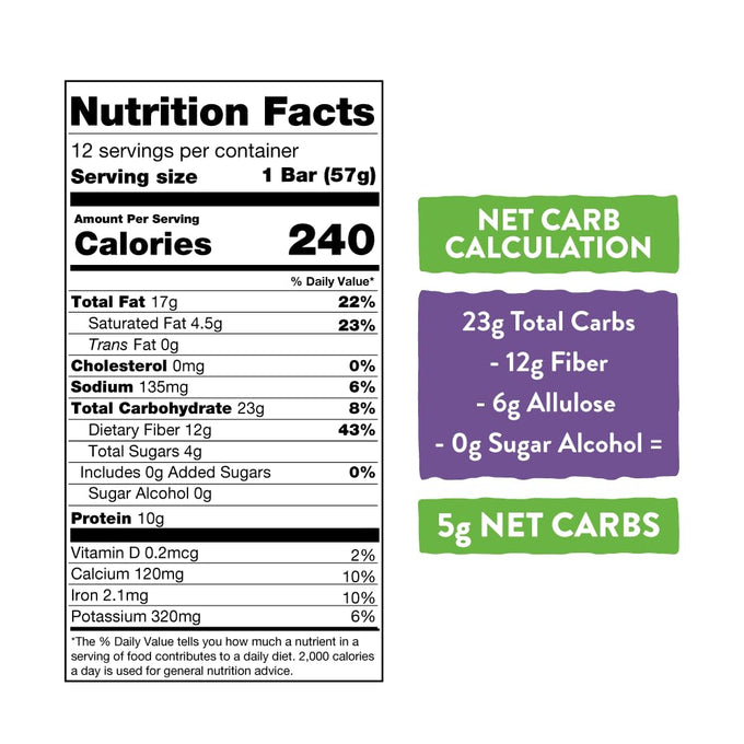 Blueberry Muffin Nutrition Bar (12 CT)