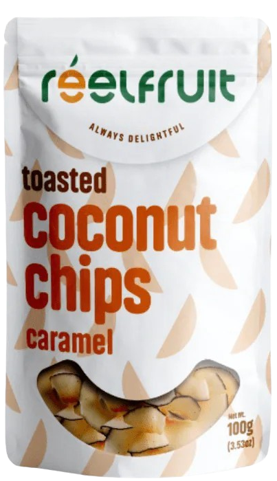 Toasted Coconut Chips - Caramel