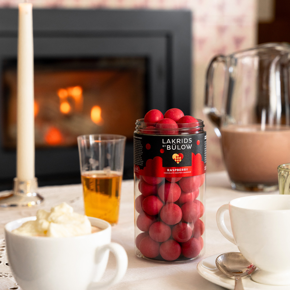 Crispy Raspberry Chocolate Coated Gourmet Licorice