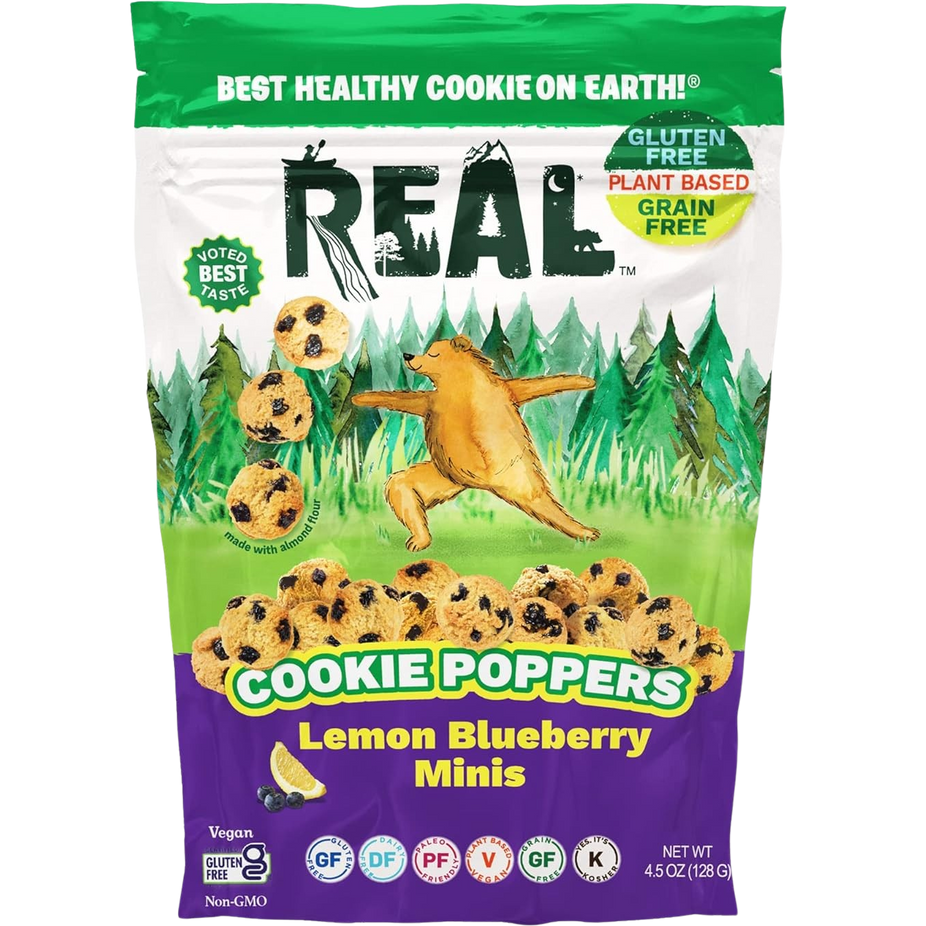 Lemon Blueberry Minis Cookie Poppers