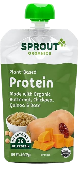 Butternut Chickpea Quinoa and Dates Pouches (12 Pack)