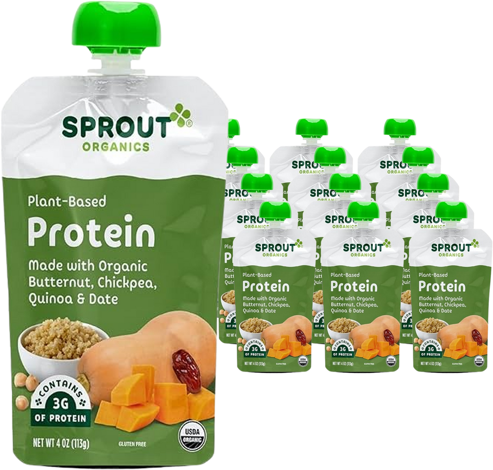 Butternut Chickpea Quinoa and Dates Pouches (12 Pack)