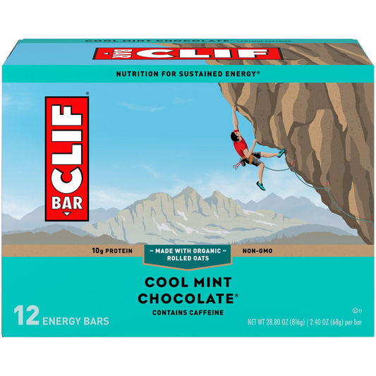 Mint Chocolate with Caffeine Energy Bars (12 CT)