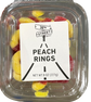 Peach Rings Gummy Tub Candy