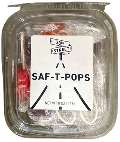 Saf-t Pops Tub Candy