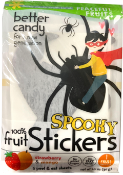 Spooky Strawberry & Mango 100% Fruit Sticker (12 CT)