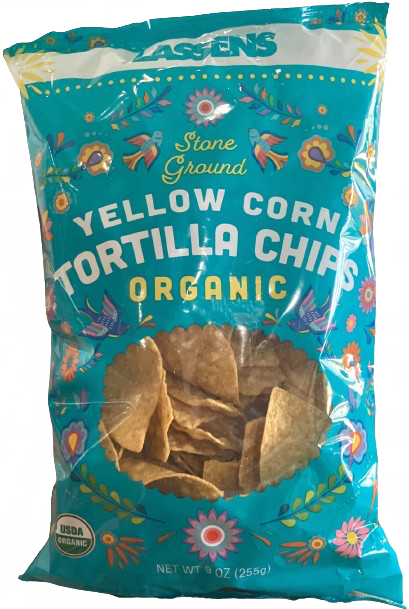 Organic Yellow Corn Tortilla Chips