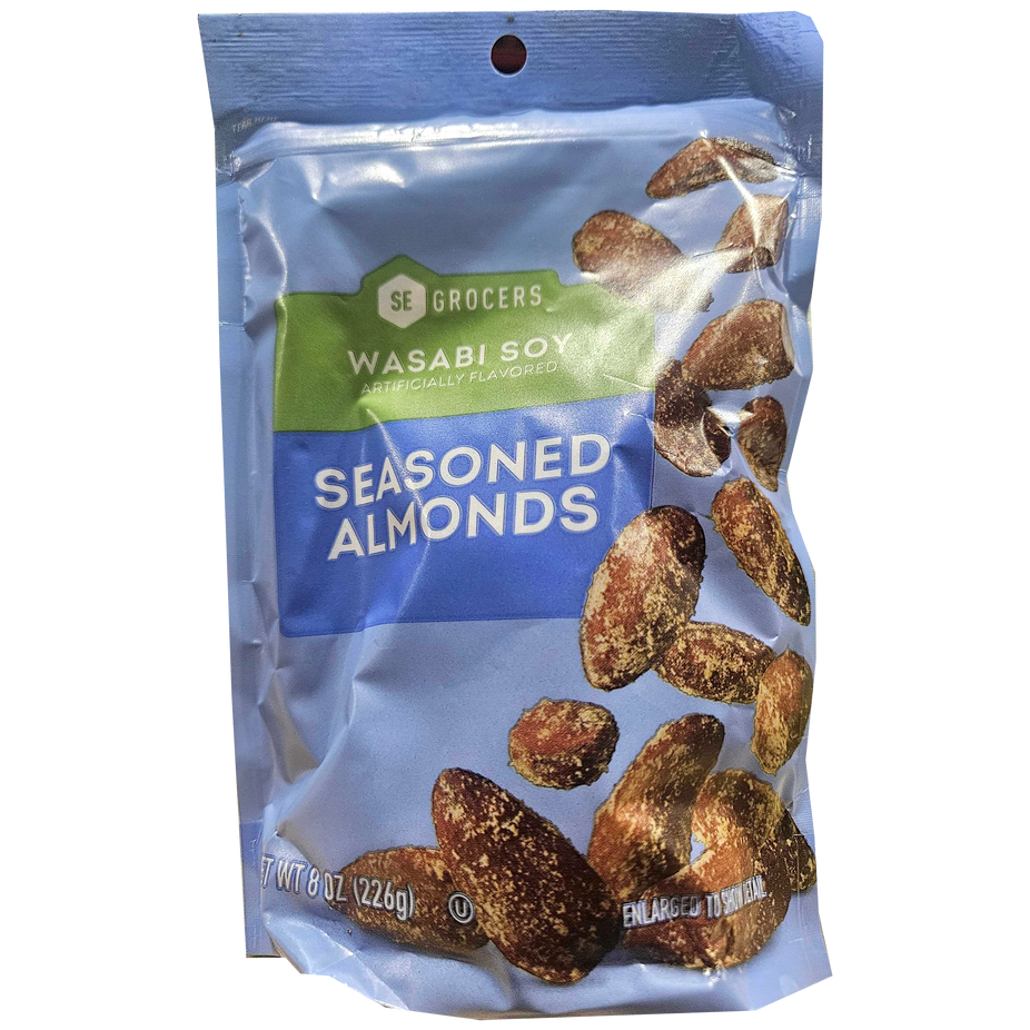 Wasabi Soy Seasoned Almonds