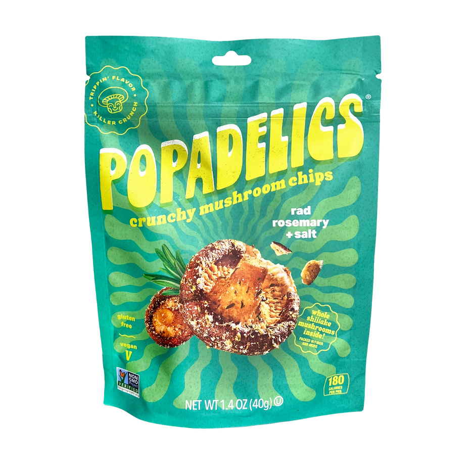 Rad Rosemary & Salt Crunchy Mushroom Chips (6 CT)