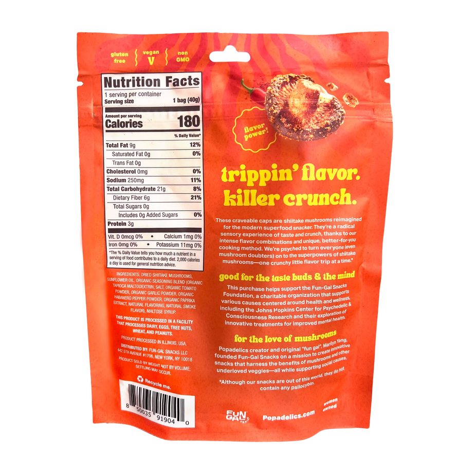 Twisted Thai Chili Mushroom Chips (6 CT)