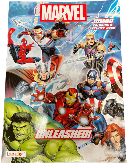 Marvel Unleashed! 80pg Coloring Book