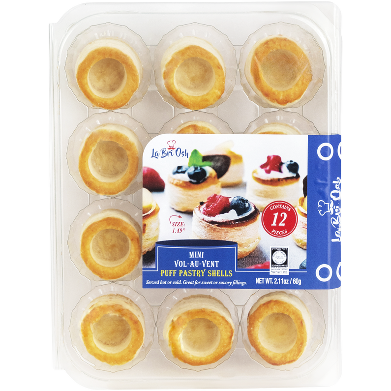 Mini Vol Au Vent - Puff Pastry Shell (12 CT)